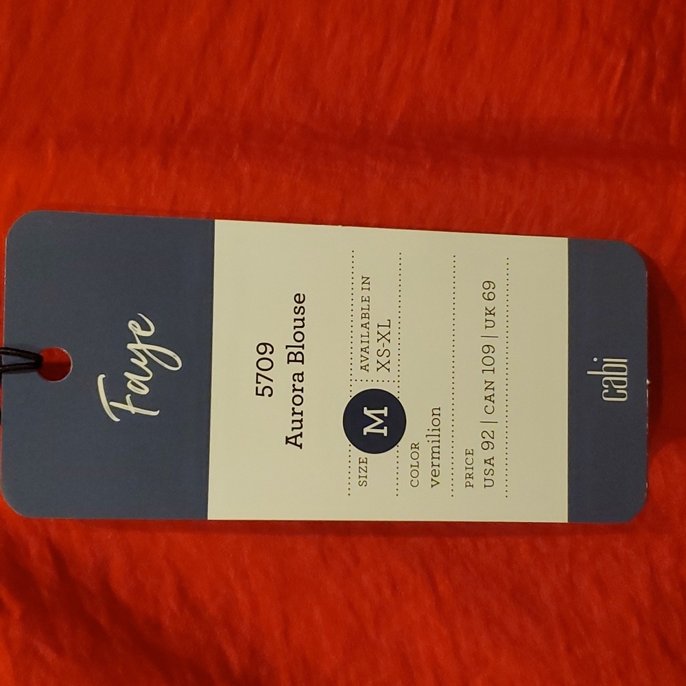 Cabi Aurora Blouse - Picture 4 of 4